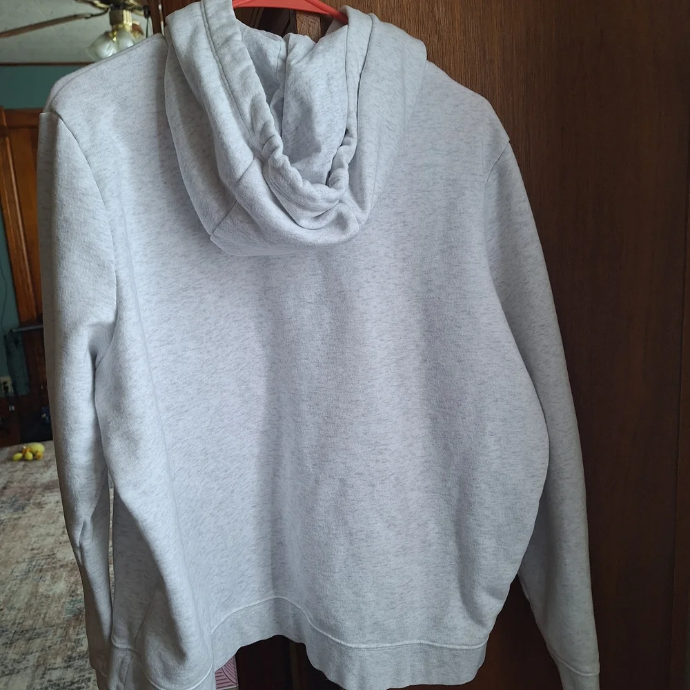 Nike Light Gray Pullover Hoodie. Sz XL - Picture 2 of 6